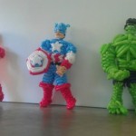 Ironman, Captain America and Hulk
