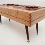 Bohemian Workbench Wooden NES Controller Coffee Table 2