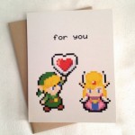 A piece of my heart, Zelda love card by LimeGreenGaming image