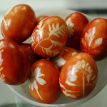 Onion-Skin-Dyed Easter Eggs