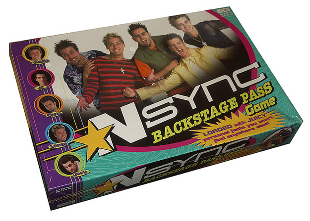N Sync Backstage Pass