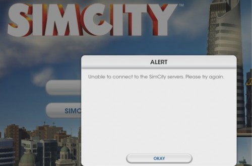 SimCity alert error image