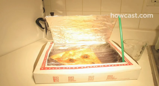 Solar Oven Pizza