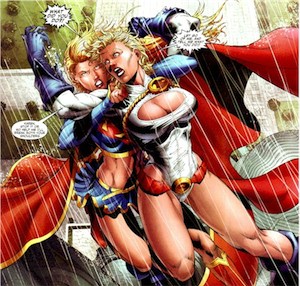 Supergirl vs Powergirl