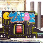 Pacman Street Art