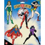 DC Comics’ Female Superheroes and Villains Magnet Set