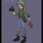 Hipster Luigi