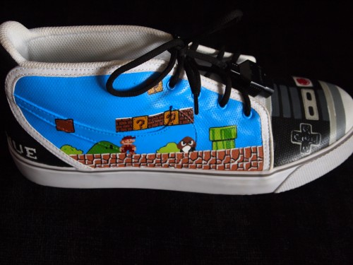 Custom NES shoes by Michael Kohl image 2