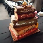 Harry Poter Books Cake