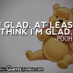 Pooh Glad