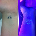 Harry Potter UV Tattoo