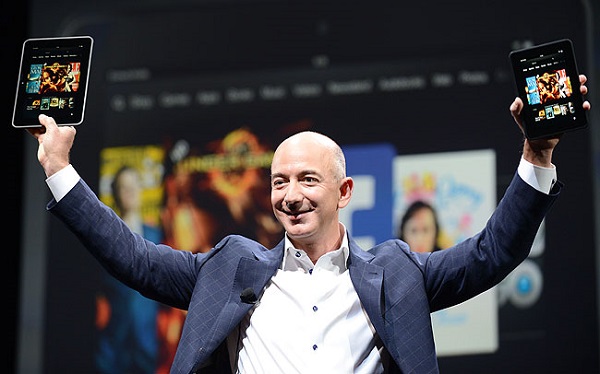 Jeff Bezos Kindle image