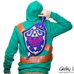 Zelda sweatshirt Master Sword Shield by Geeky U image