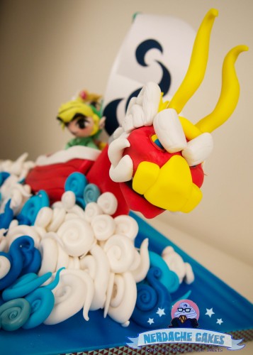 Zelda Wind Waker cake by Nerdache Cakes image 3
