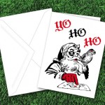‘Yo Ho Ho’ Pirate Santa Christmas Card
