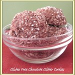 Gluten-Free Chocolate Glitter Cookies