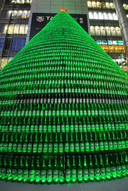 Heineken Bottle Tree