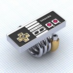 NES Controller Promise Ring by Paul Michael Design image