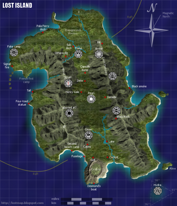 Lost Island Map