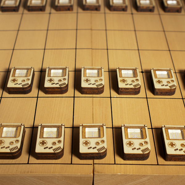 Nintendo Game Boy Themed Shogi Board by den image 1