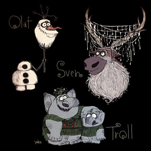 Olaf, Sven & Trolls