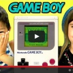 Kids react to Game Boy Screen Shot image