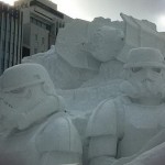 Star Wars Snow Sculpture 4