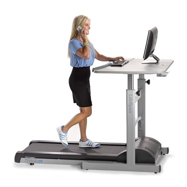 Treadmill Desk woman