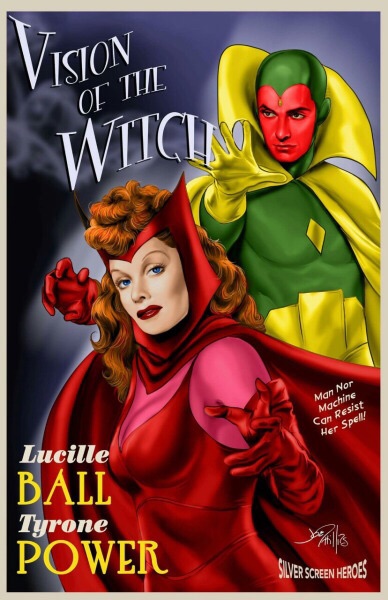Vision & Scarlet Witch Old Time