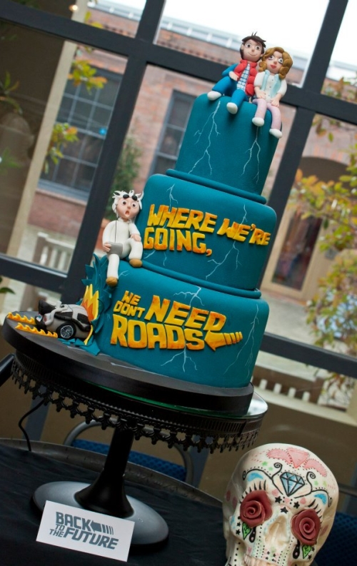 Back-to-the-future-cake 2015