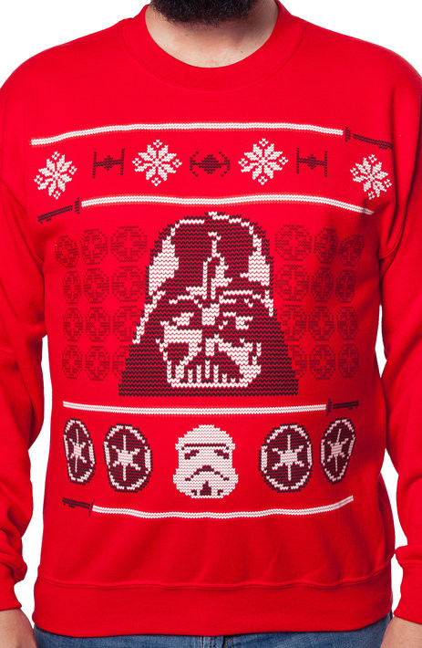 Geekiest Christmas Sweaters darth vader