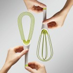 2-in-1 Silicone Balloon and Flat Whisk