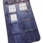 Distressed TARDIS Blanket