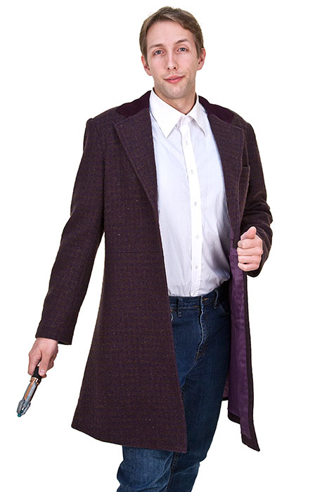 Doctor Who 11th Doctor's Purple Coat