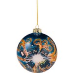 Hand Painted Starry Night Ornament