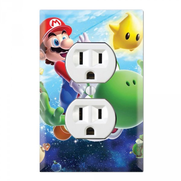 Outlet Wall Plate Covers Super Mario Galaxy