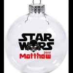 Personalized Star Wars Christmas Ornament Darth Vader