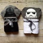 Set of two towels Darth Vader and Storm Trooper