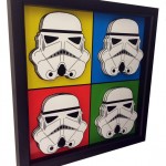Stormtrooper Helmet Star Wars Poster 3D Pop Art Print Artwork