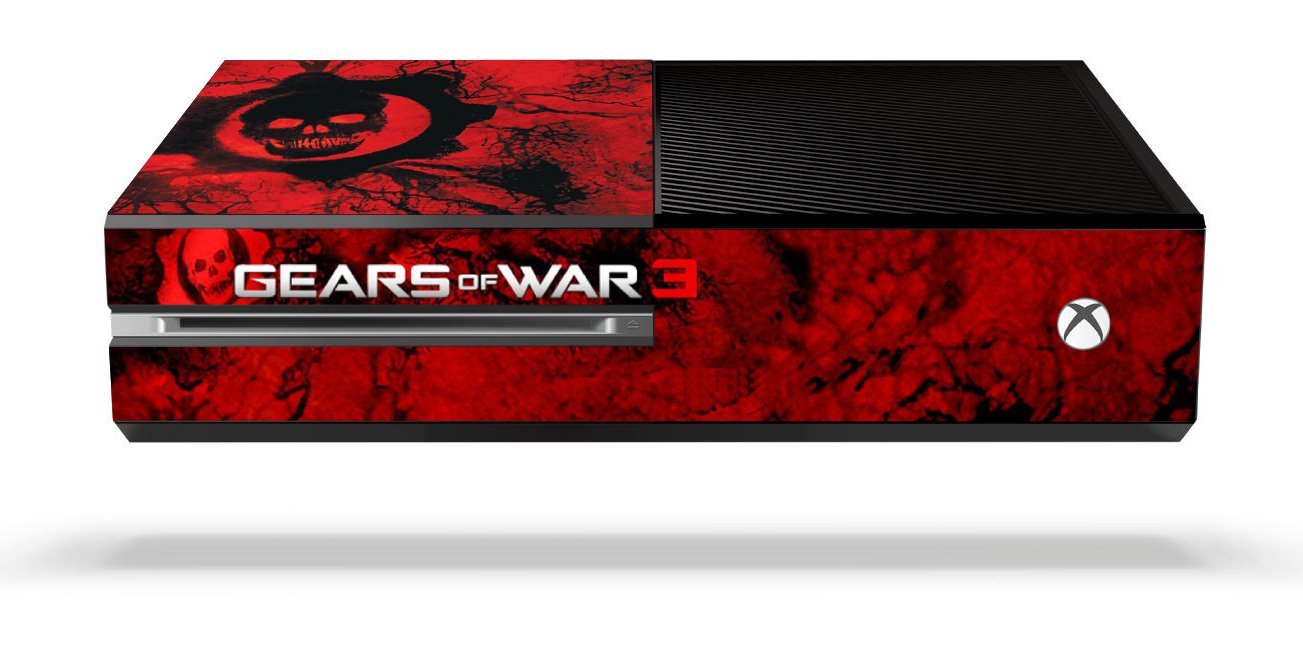 the best gifts for gamers Gears of War 3 Limited Edition Console Game Skin for Xbox One Console