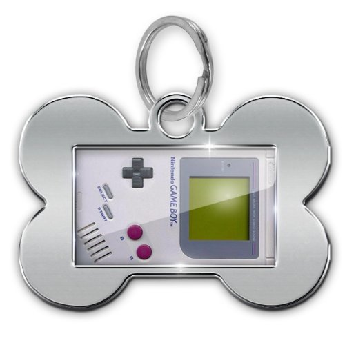 Game Boy Dog ID Tag