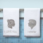 Star Wars Han and Leia Hand Towels