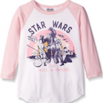 Star Wars Pink Long Sleeve Girls Shirt