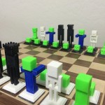 cool Minecraft Chess Set