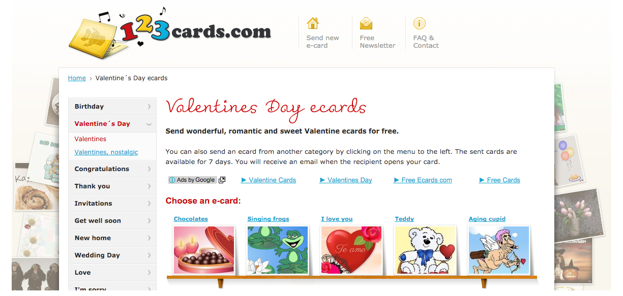 free Valentine’s Day 123cards ecards copy