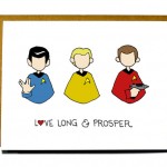 nerdy Valentine’s Day card Star Trek card