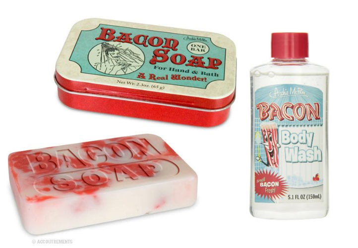 silly Valentines Day gift idea geeky bacon