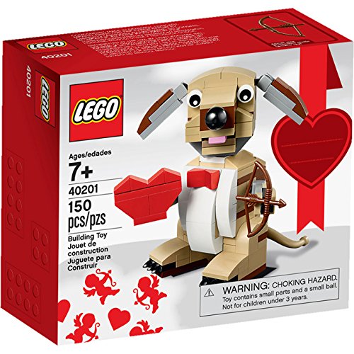Lego Valentine's Day Dog