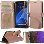 Galaxy s7 edge Case PU leather wallet case