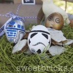 Hand painted Star Wars easter eggs